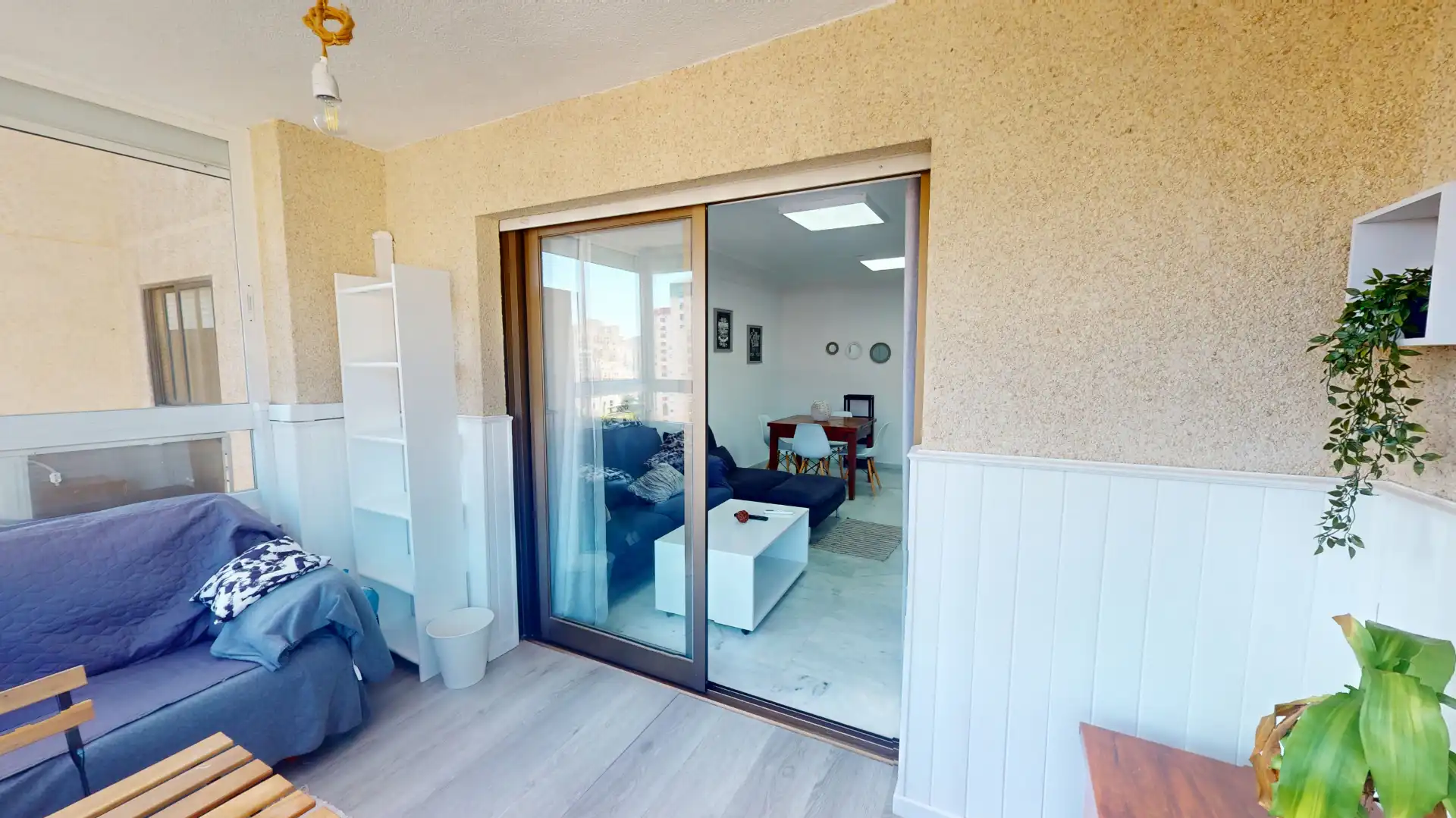 Balcony of Flat for sale in Aguadulce