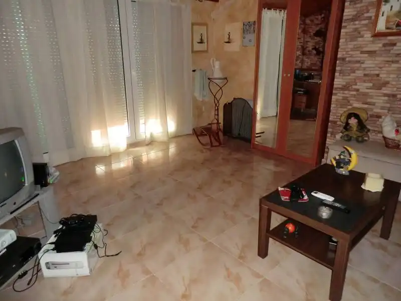 Sala d'estar de Casa o xalet en venda en Alicante / Alacant amb Aire condicionat, Terrassa i Traster