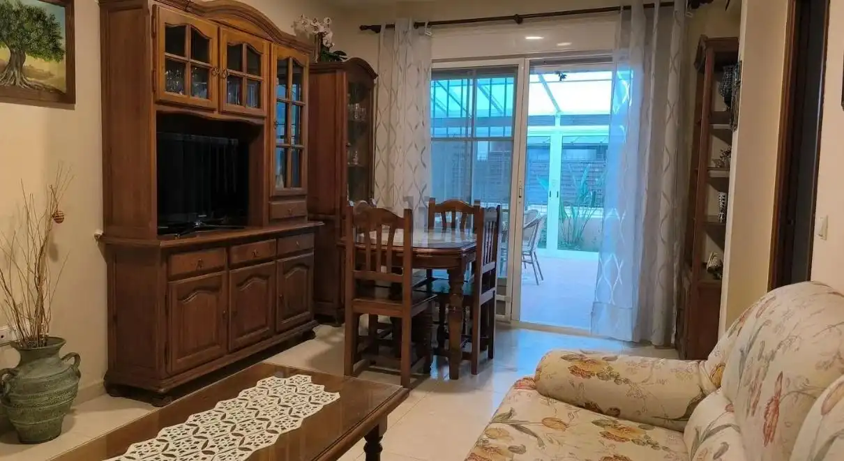 Dining room of Flat for sale in El Puerto de Santa María  with Air Conditioner, Private garden and Terrace