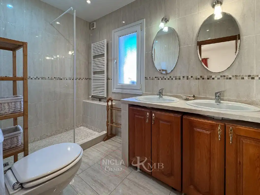 Baño de Casa o chalet en venta en Bédar con Aire acondicionado, Calefacción y Jardín privado