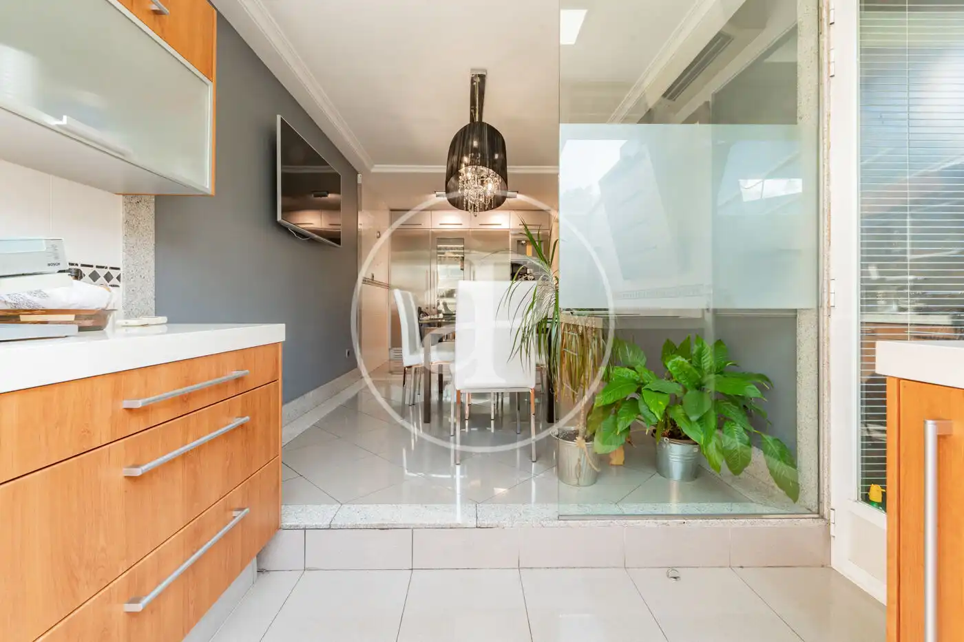 Kitchen of Detached homes for sale in La Moraleja  with Air Conditioner, Heating and Private garden