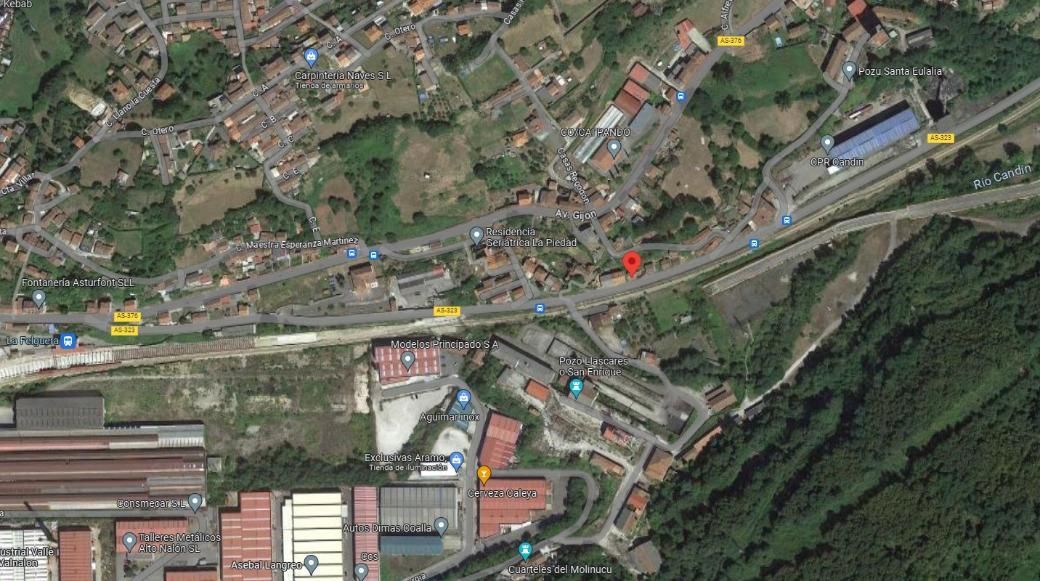 Exterior view of House or chalet for sale in Langreo
