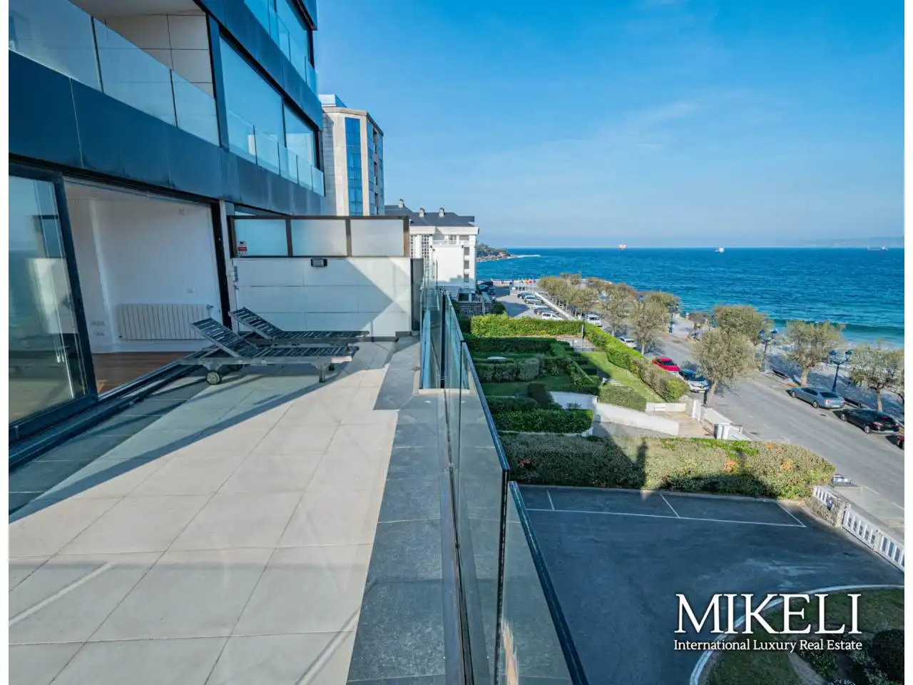 Terrasse von Wohnung zum Verkauf in Santander mit Heizung, Parkett und Terrasse