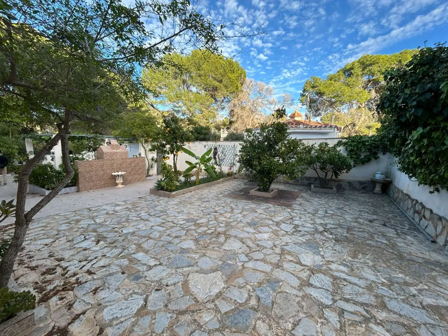 Jardín de Casa o chalet en venta en Torrevieja con Aire acondicionado, Trastero y Piscina