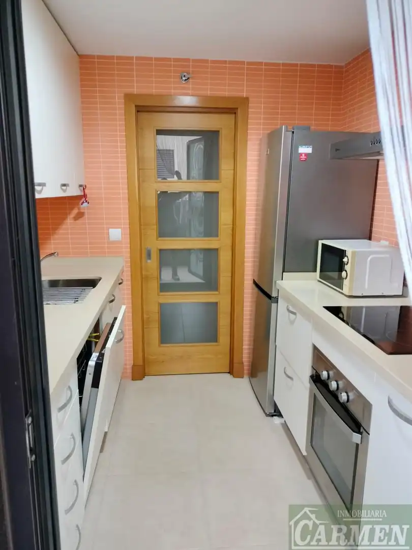 Kitchen of Flat for sale in Jerez de la Frontera  with Air Conditioner, Heating and Terrace
