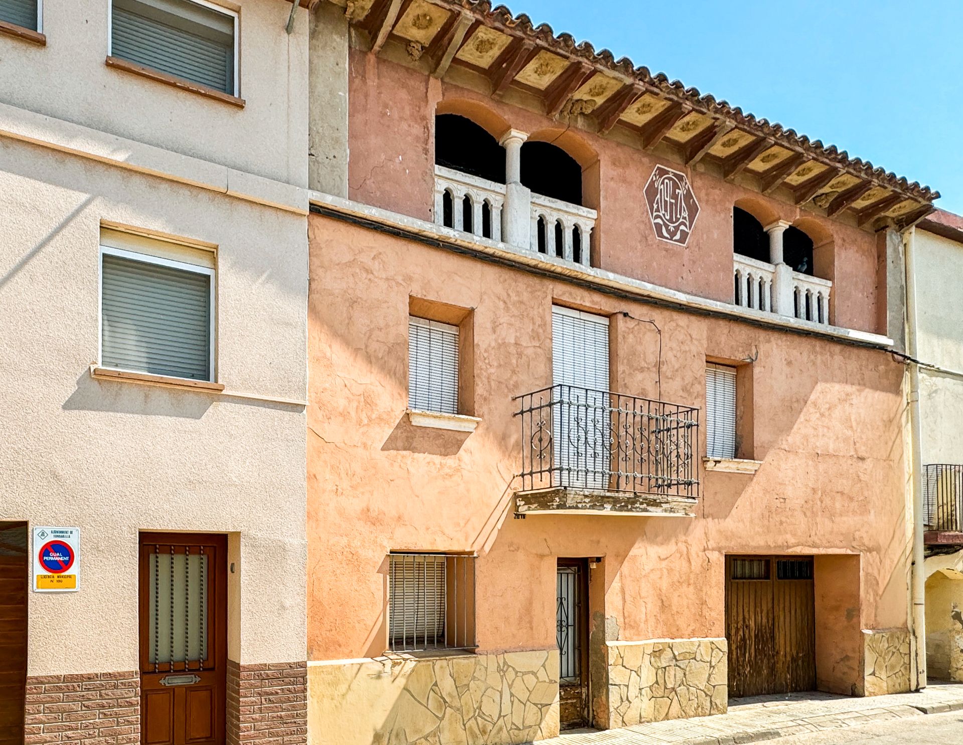 Exterior view of Country house for sale in Fondarella  with Private garden, Terrace and Balcony