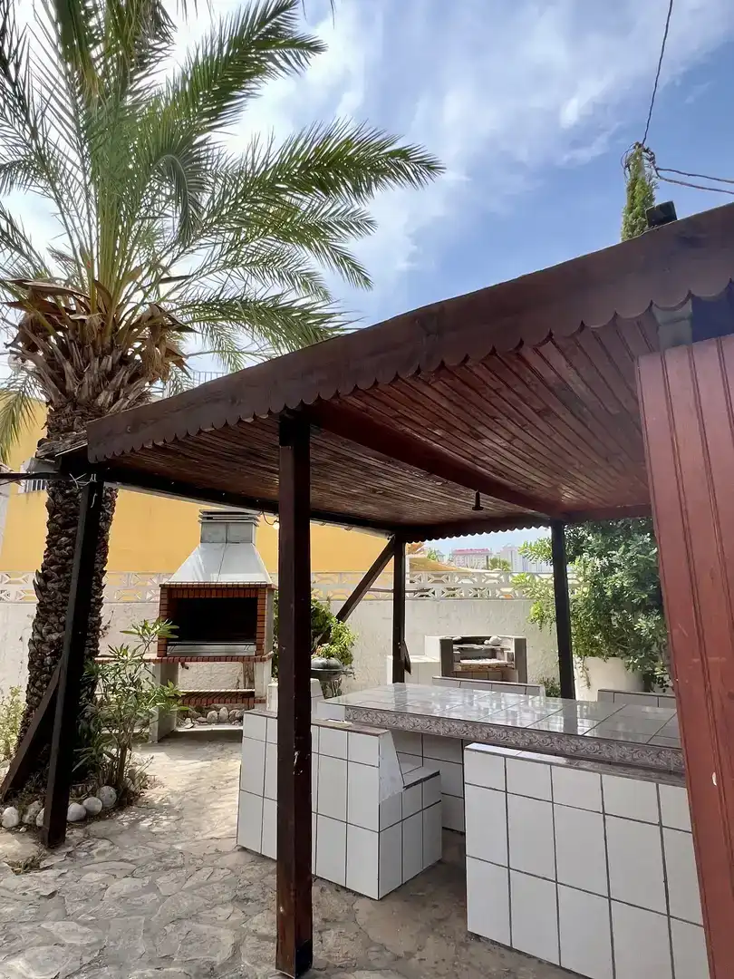 Terrassa de Casa o xalet de lloguer en Finestrat amb Aire condicionat i Piscina