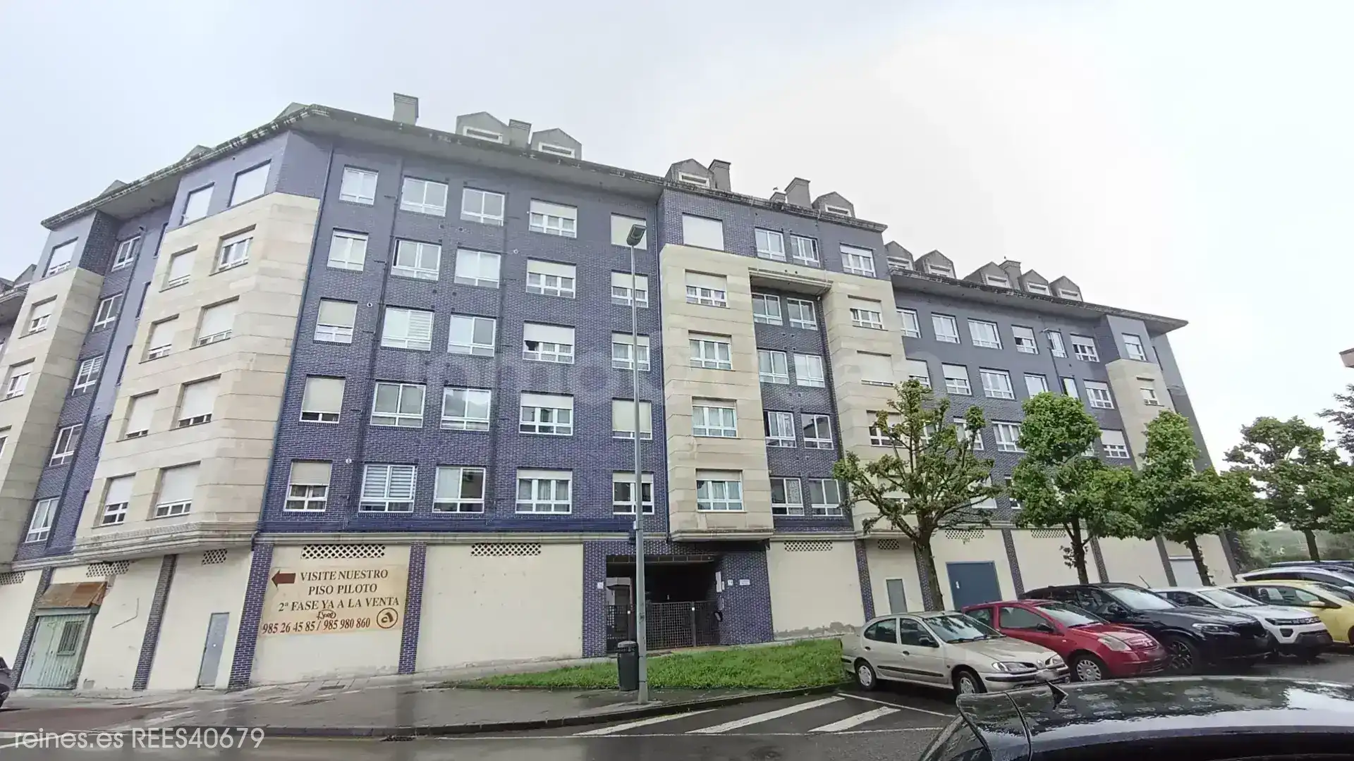 Vista exterior de Piso de alquiler en Siero con Calefacción y Amueblado