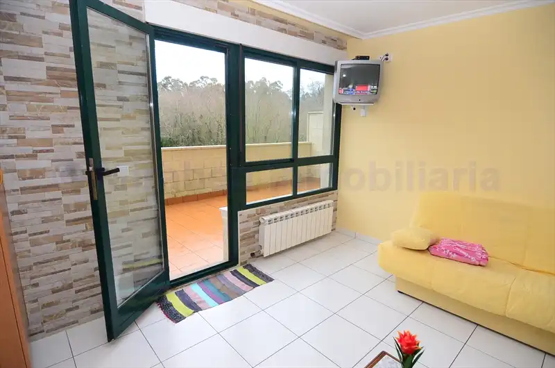 Terrasse von Wohnung zur Miete in Boiro mit Heizung, Terrasse und Abstellraum