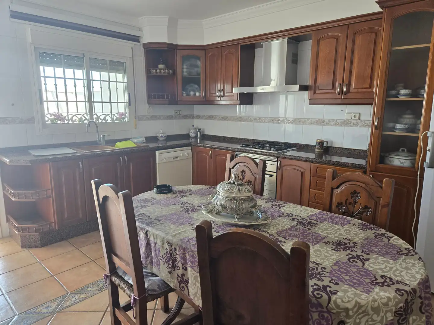 Cocina de Finca rústica en venta en Barxeta con Aire acondicionado, Jardín privado y Terraza