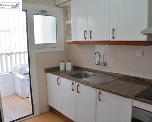 Kitchen of Flat to rent in Vilanova i la Geltrú  with Air Conditioner, Terrace and Balcony