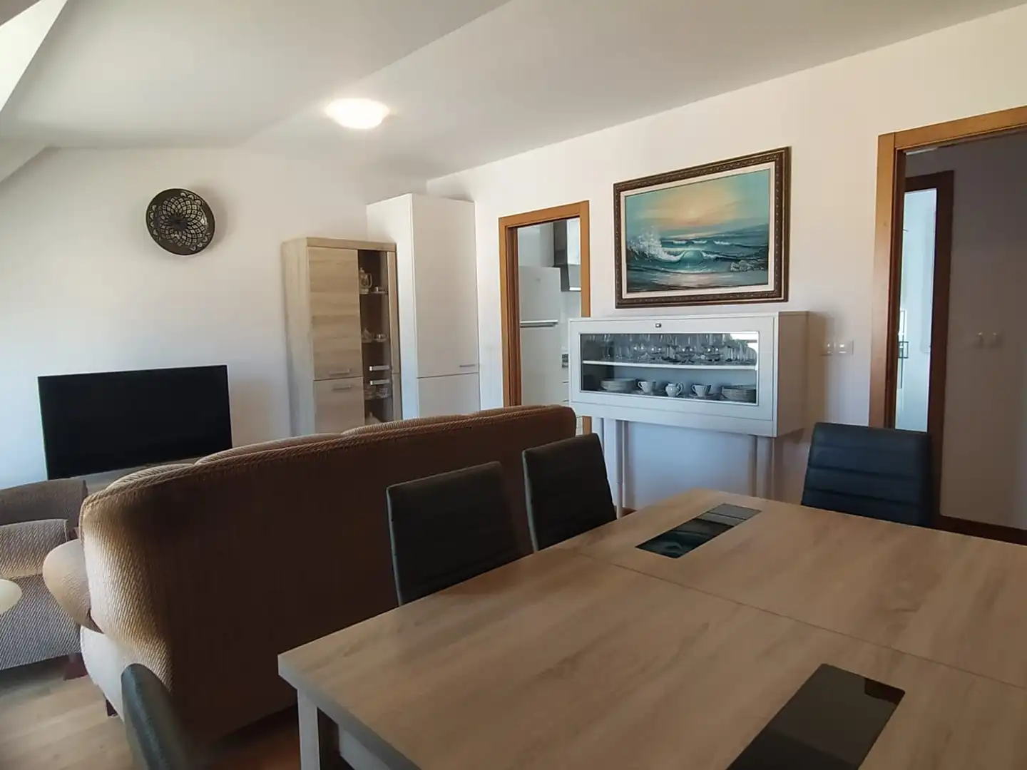 Comedor de Ático en venta en Cariño con Parquet, Amueblado y Horno