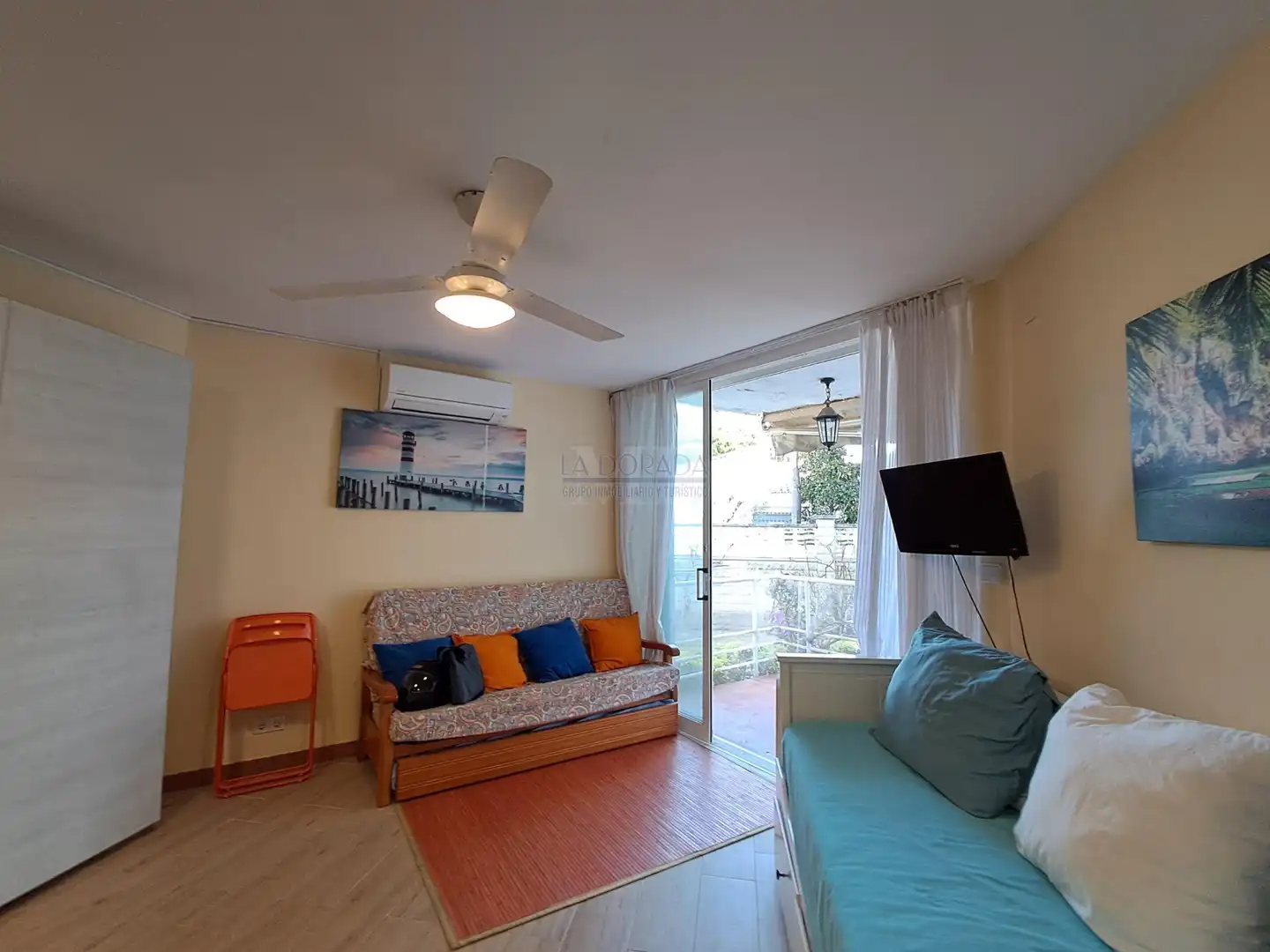 Sala de estar de Estudio en venta en Cambrils con Aire acondicionado, Calefacción y Terraza