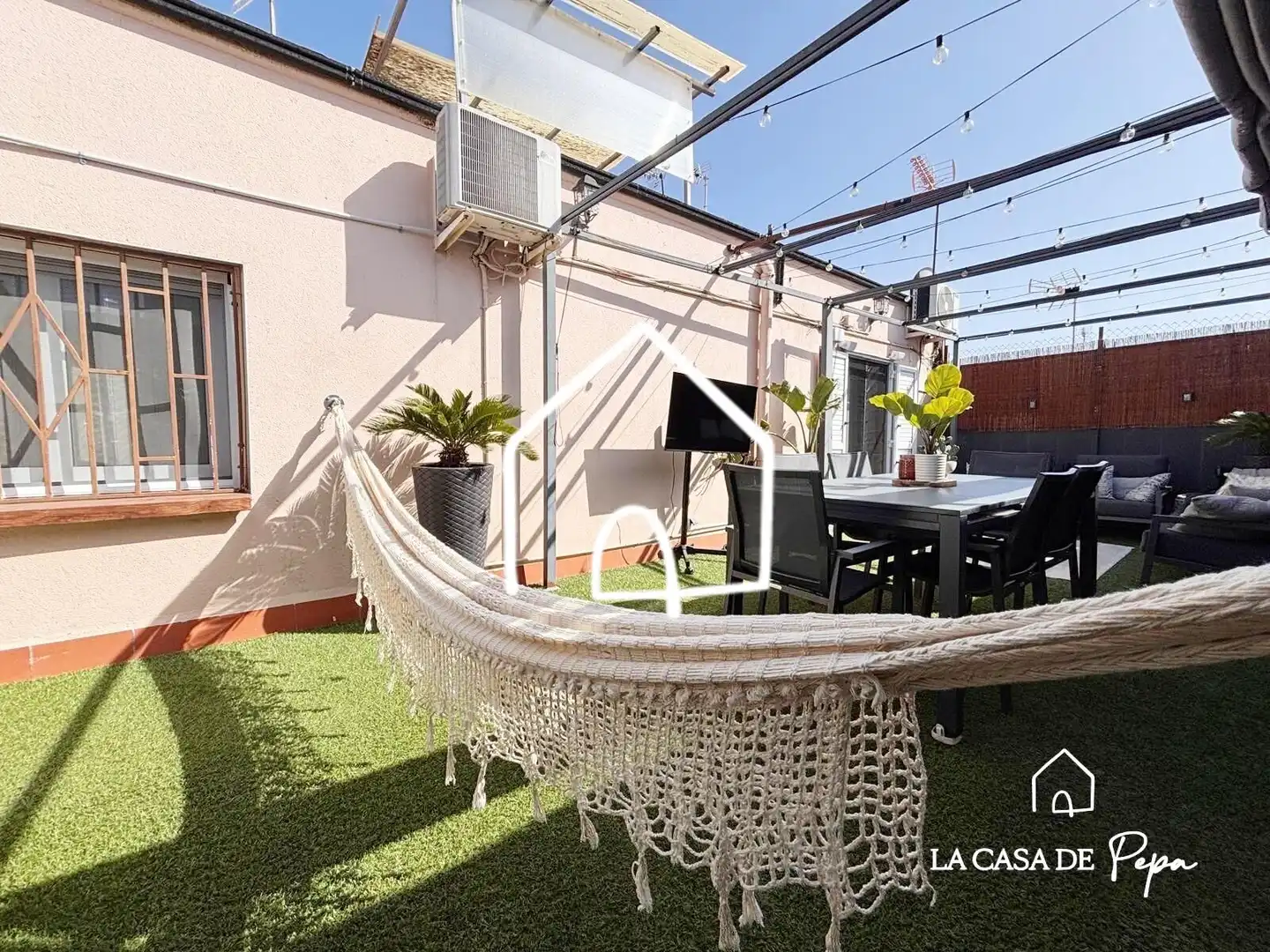 Terrasse von Dachboden zum Verkauf in Viladecans mit Klimaanlage, Heizung und Parkett