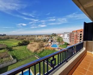 Exterior view of Flat for sale in Sanxenxo  with Heating, Private garden and Parquet flooring