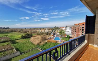 Exterior view of Flat for sale in Sanxenxo  with Terrace and Balcony