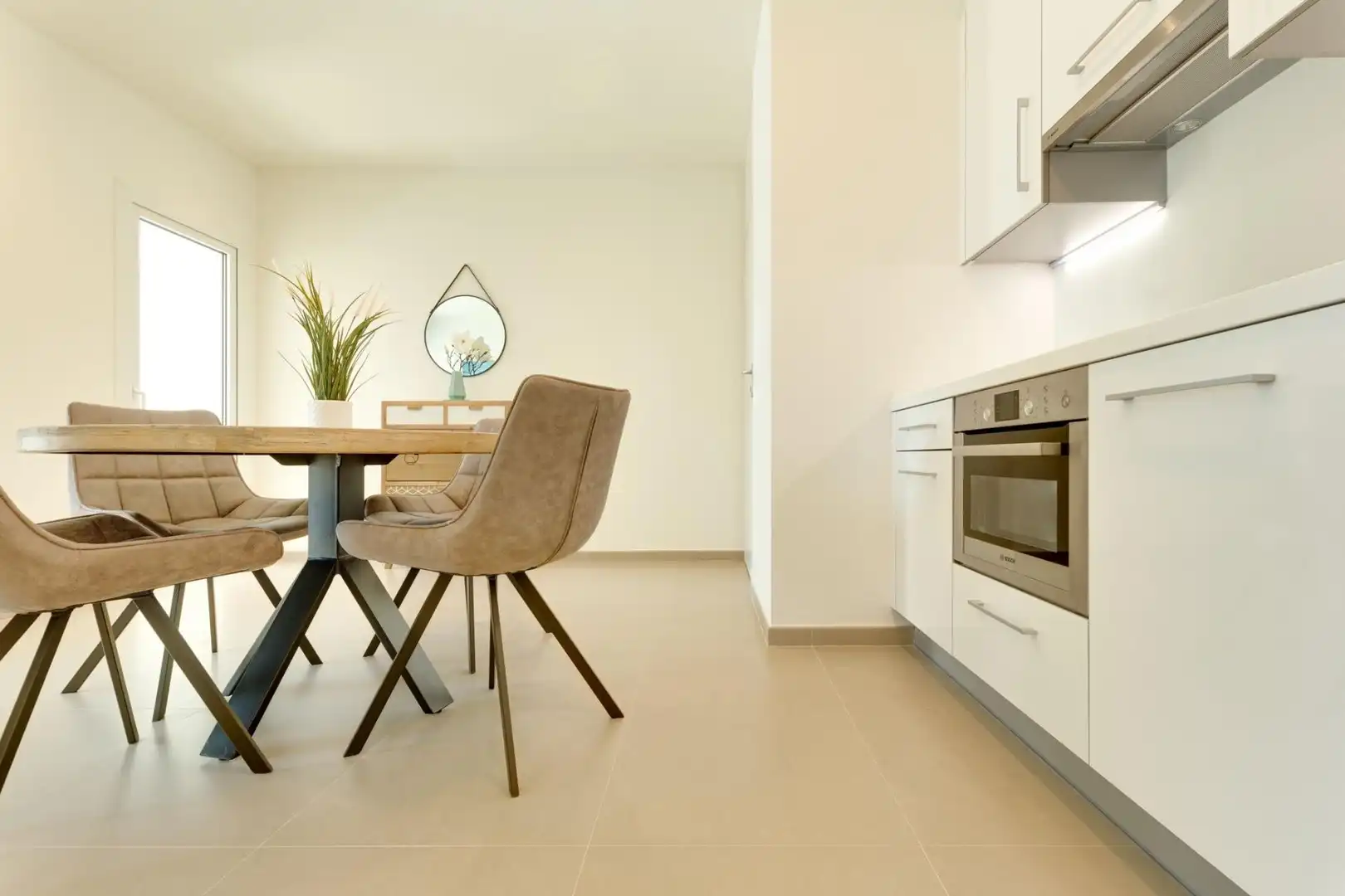 Kitchen of Flat for sale in Benidorm  with Air Conditioner, Heating and Private garden