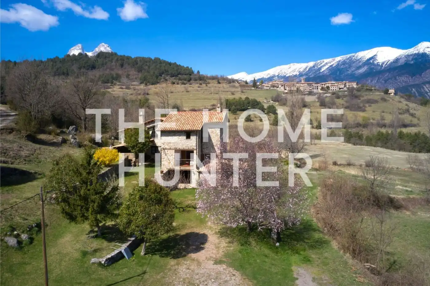 Vista exterior de Casa o xalet en venda en Saldes amb Calefacció, Jardí privat i Terrassa