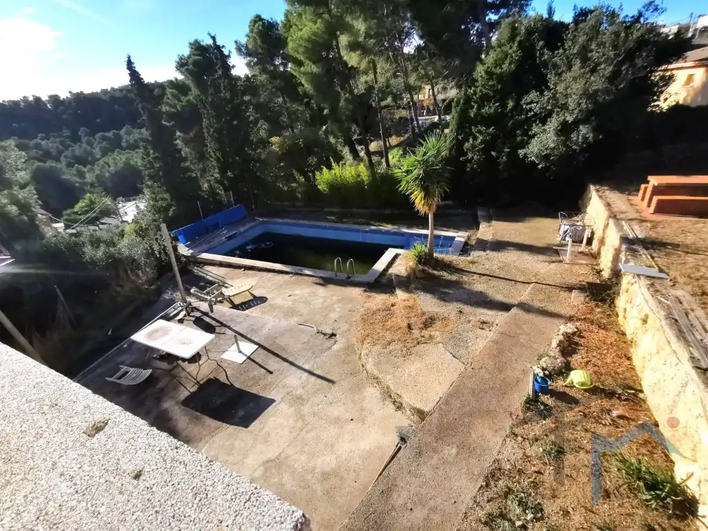 Piscina de Casa o xalet en venda en Cabrera d'Anoia