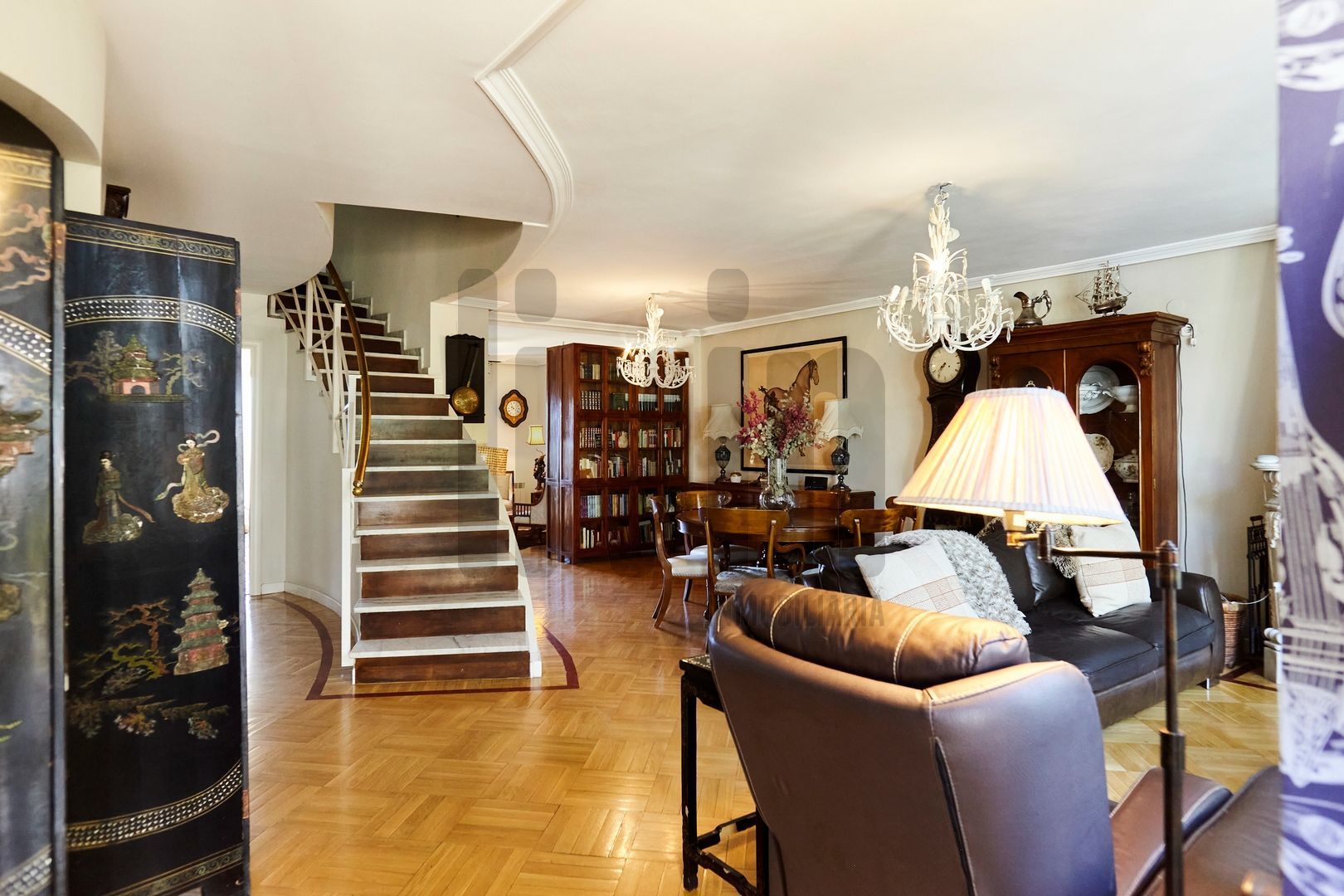 Living room of House or chalet for sale in  Jaén Capital  with Air Conditioner, Heating and Terrace