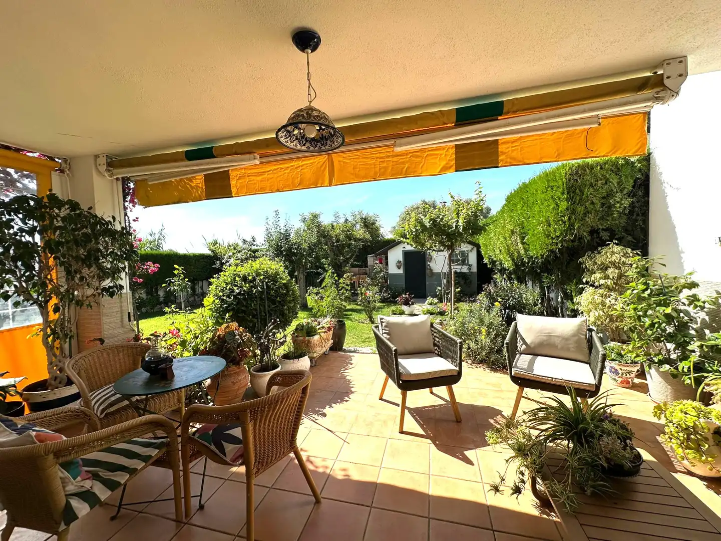 Jardín de Casa o chalet en venta en Peñíscola / Peníscola con Jardín privado, Amueblado y Horno