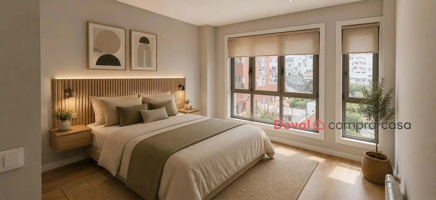 Bedroom of Flat for sale in Vigo   with Heating