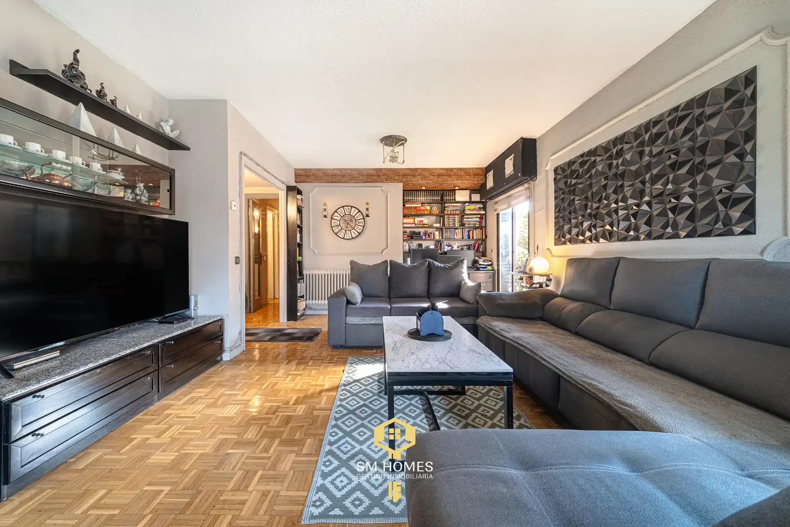 Living room of Duplexes for sale in San Fernando de Henares  with Air Conditioner and Heating