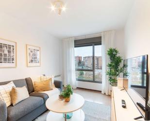 Living room of Apartment to share in  Madrid Capital  with Air Conditioner and Terrace