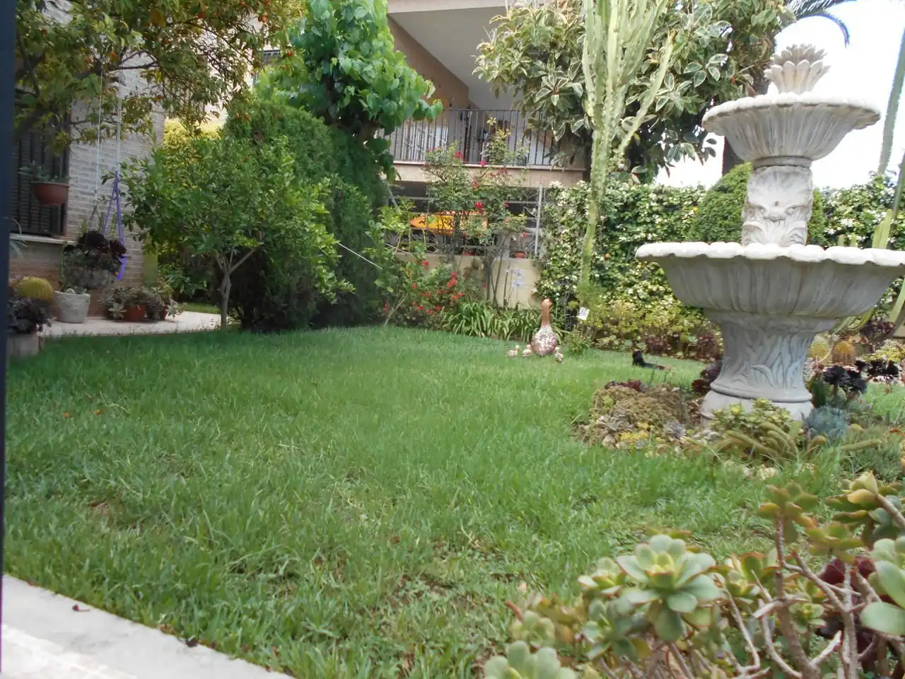 Garden of Houses for sale in Burriana / Borriana  with Air Conditioner, Private garden and Terrace