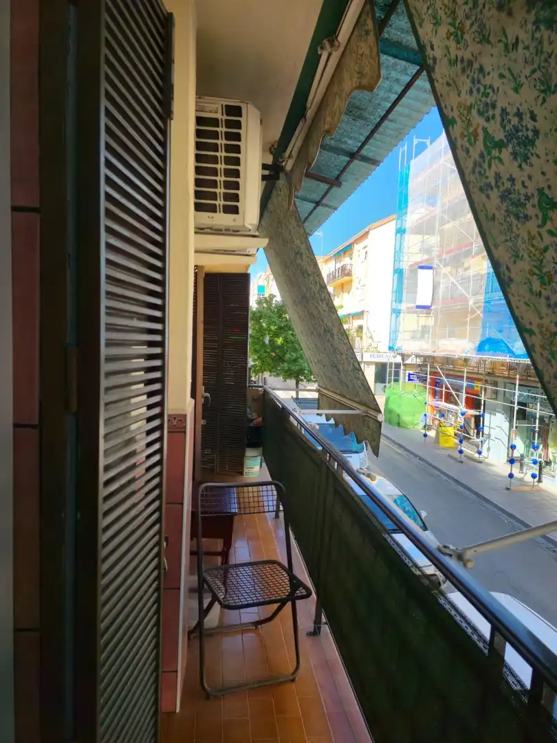 Balcony of Flat for sale in Granada  with Terrace, Furnished and Balcony