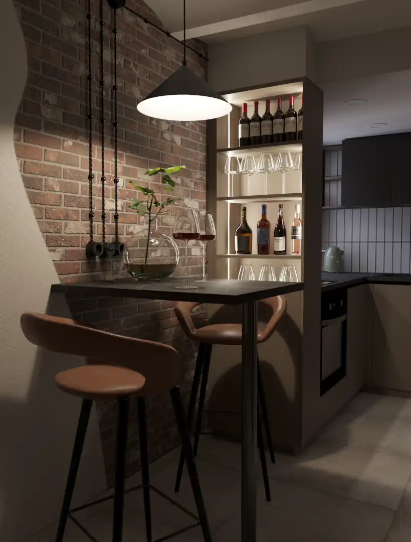 Cocina de Piso en venta en Barcelona con Horno, Lavadora y Balcón