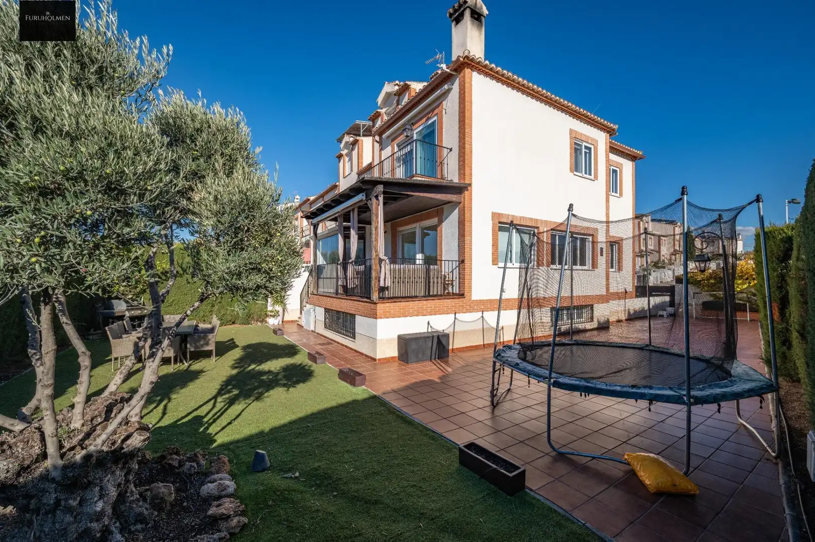 Garden of Houses for sale in Atarfe  with Air Conditioner, Heating and Private garden
