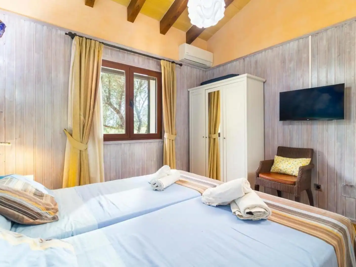 Dormitori de Casa o xalet de lloguer en Santa Margalida amb Aire condicionat, Calefacció i Terrassa