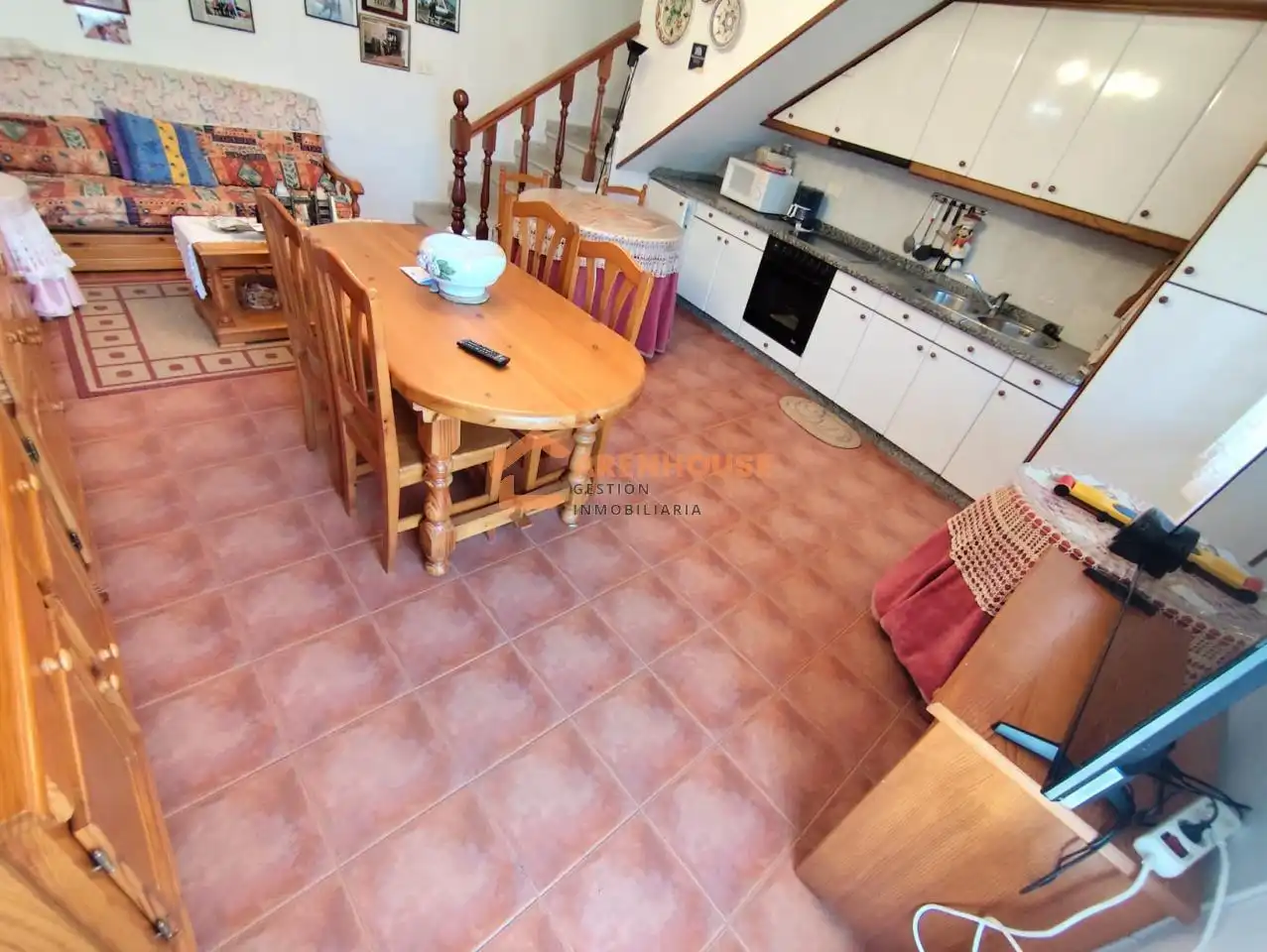 Kitchen of Houses for sale in Xunqueira de Ambía  with Heating, Storage room and Furnished