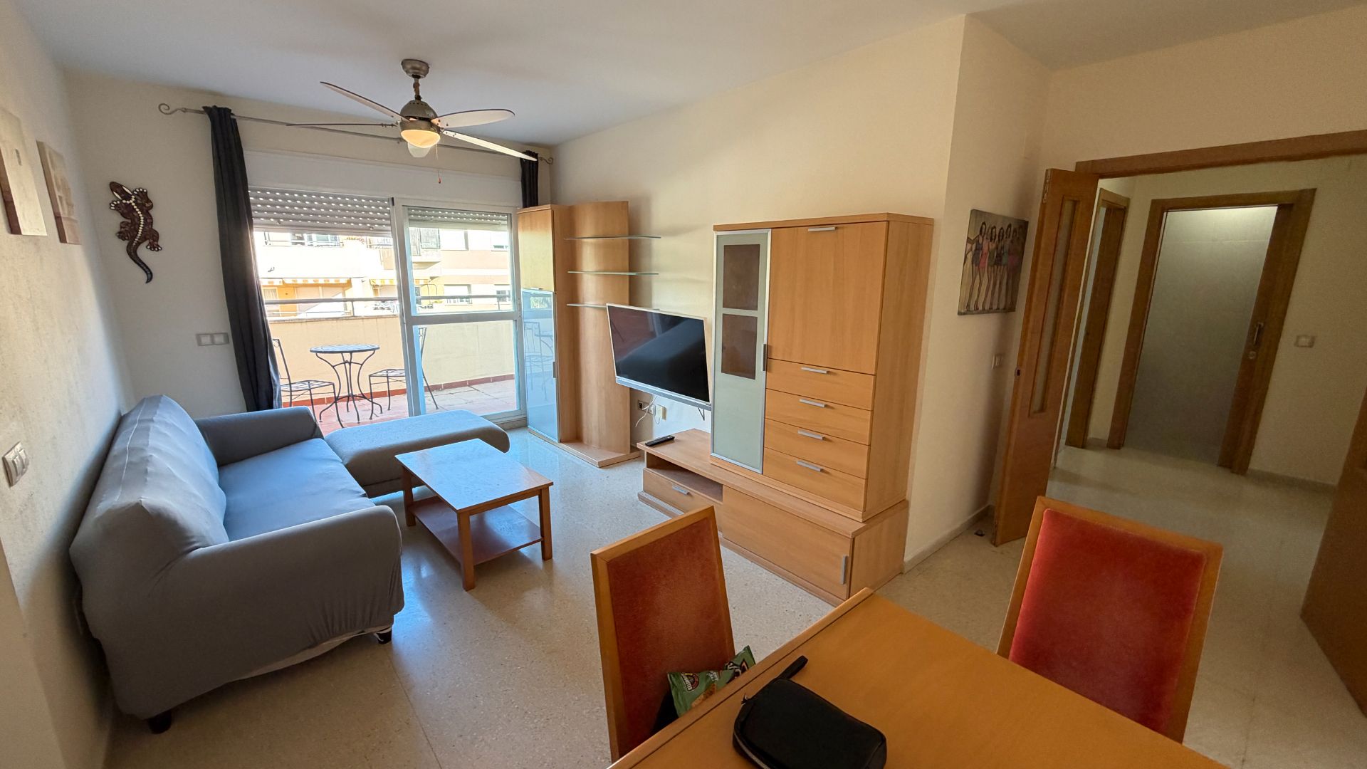 Living room of Flat for sale in Torrox  with Terrace, Furnished and Washing machine