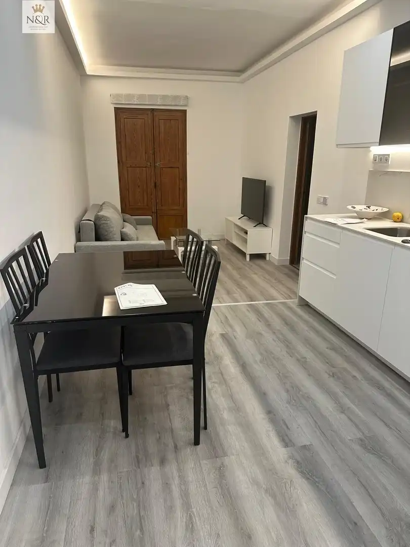 Wohnzimmer von Wohnung zum Verkauf in  Palma de Mallorca mit Klimaanlage und Balkon