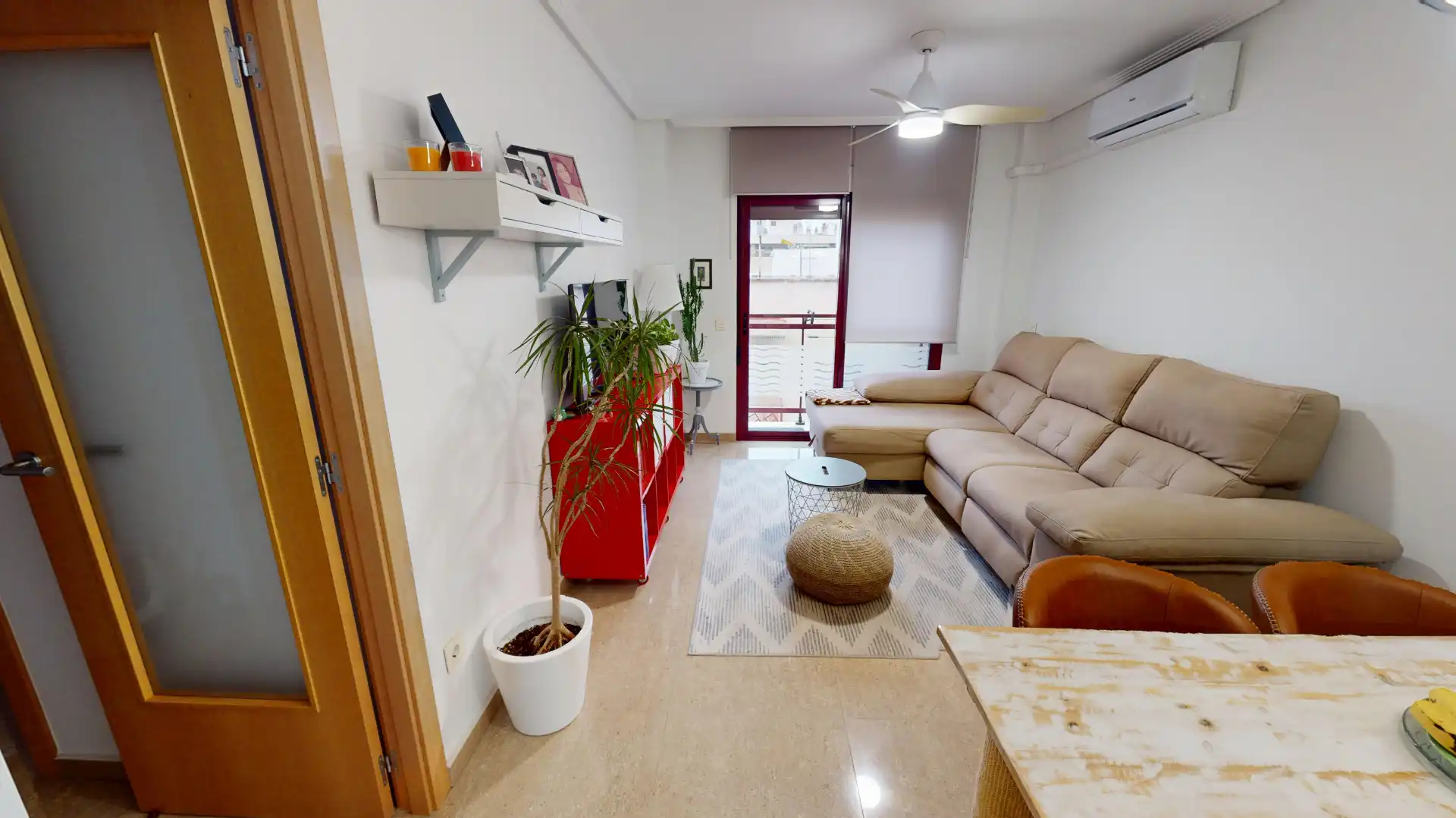 Sala d'estar de Pis en venda en Alicante / Alacant amb Aire condicionat, Calefacció i Traster