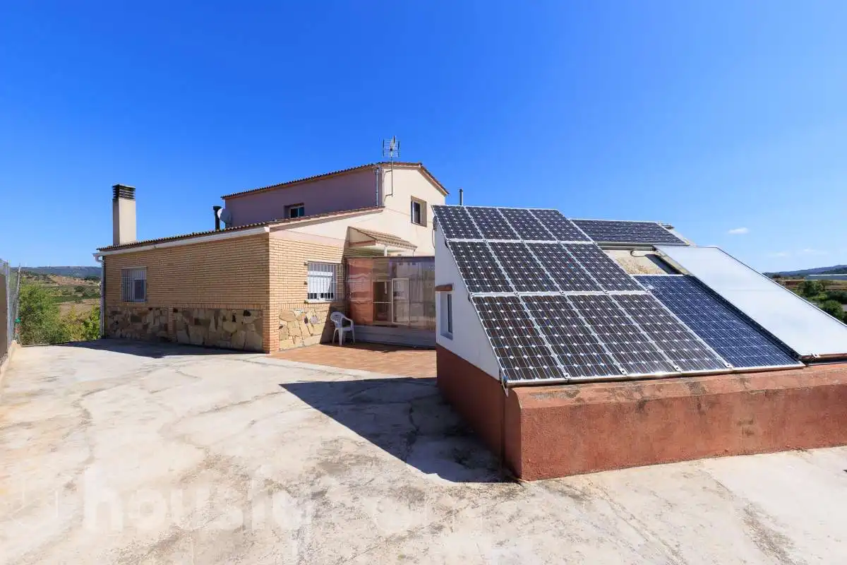 Vista exterior de Casa o chalet en venta en Sarral con Aire acondicionado, Calefacción y Jardín privado