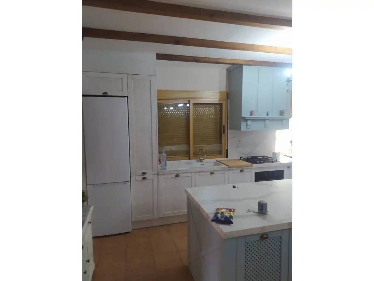 Cocina de Finca rústica en venta en Daimiel con Aire acondicionado, Jardín privado y Terraza