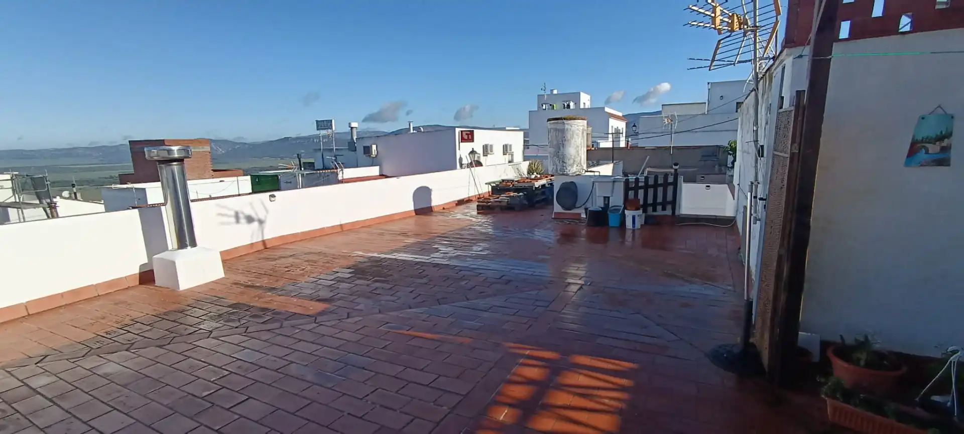 Terrasse von Einfamilien-Reihenhaus zum Verkauf in Tarifa