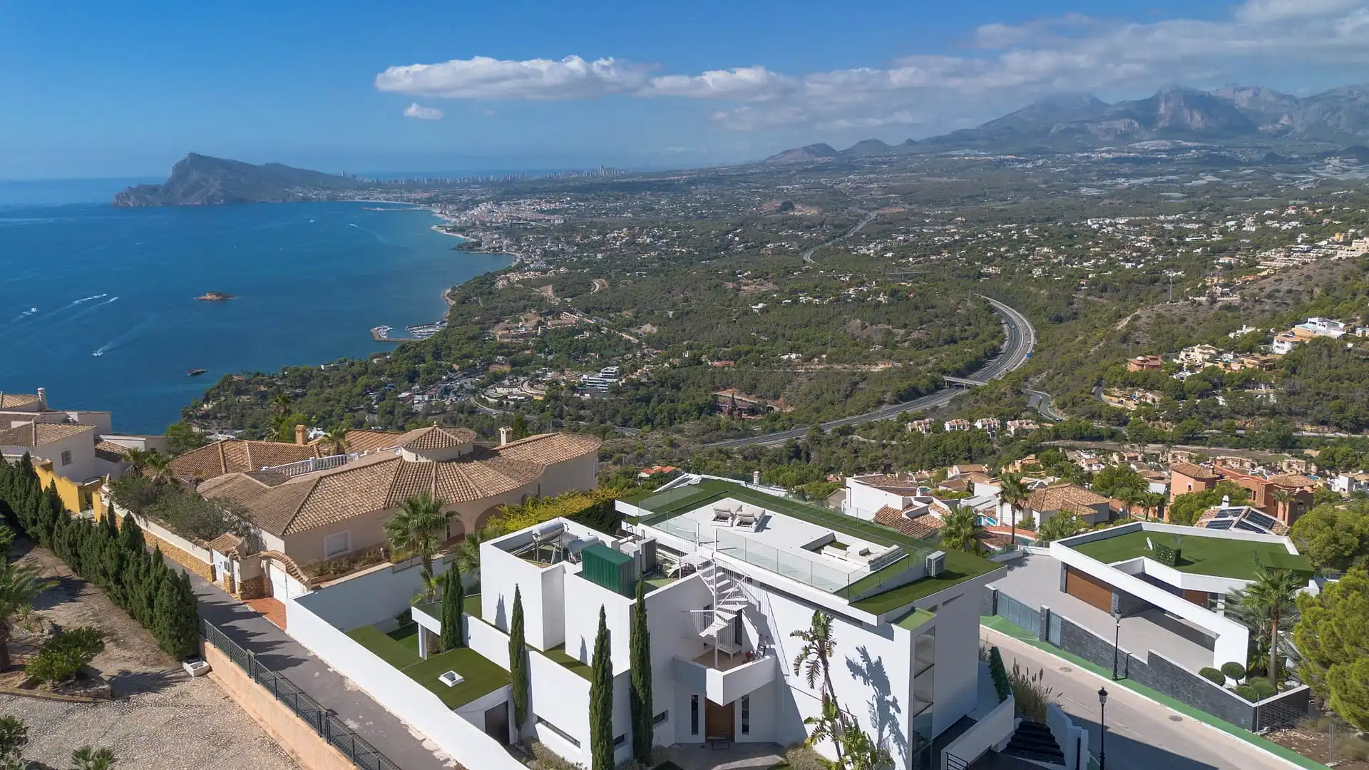 Vista exterior de Casa o chalet en venta en Altea