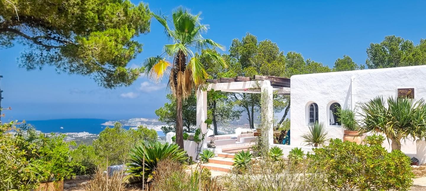 Terrassa de Casa o xalet en venda en Sant Josep de sa Talaia amb Aire condicionat, Jardí privat i Terrassa
