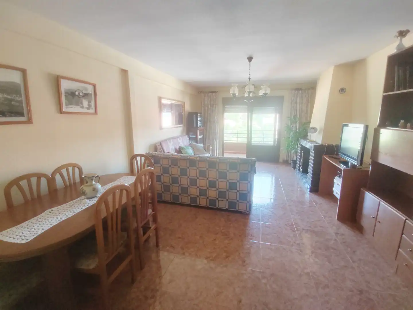 Wohnzimmer von Wohnung zum Verkauf in Cercedilla mit Heizung, Terrasse und Abstellraum