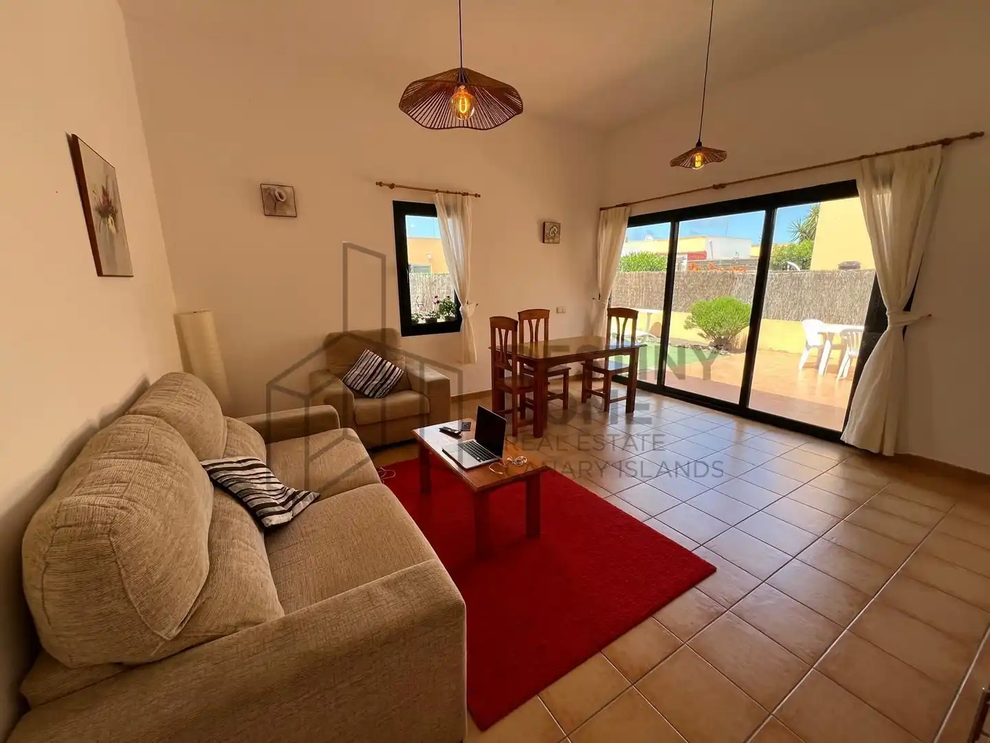 Vista exterior de Casa o chalet en venta en La Oliva con Jardín privado, Terraza y Trastero