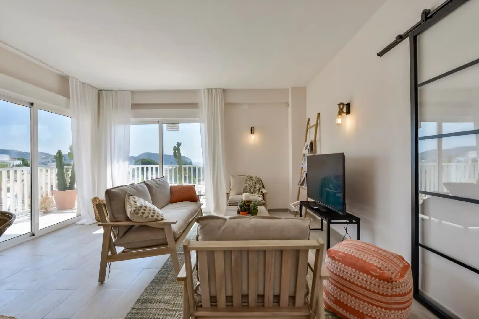 Wohnzimmer von Wohnungen zum Verkauf in Moraira