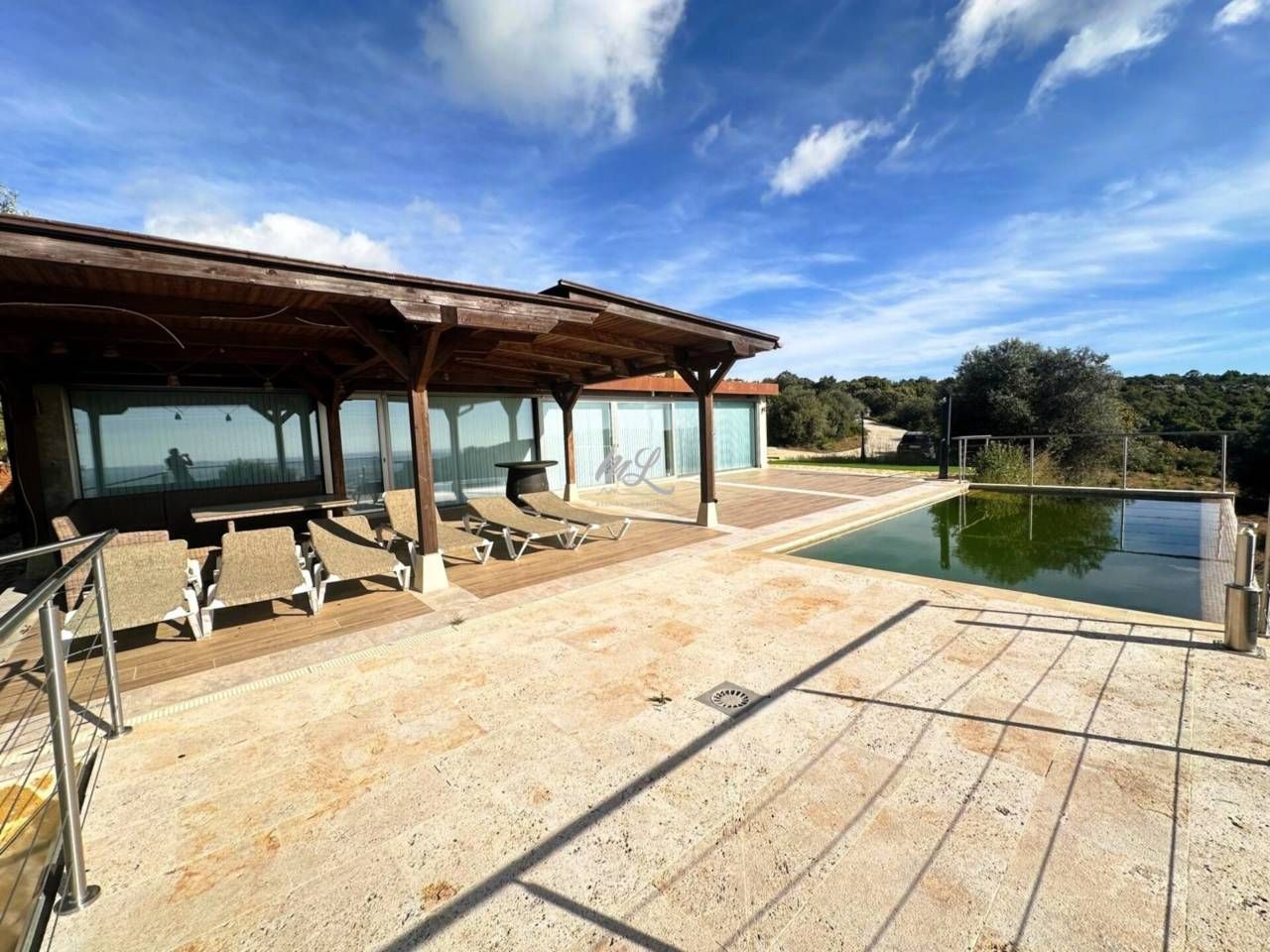 Schwimmbecken von Country house zum verkauf in Los Yébenes mit Heizung