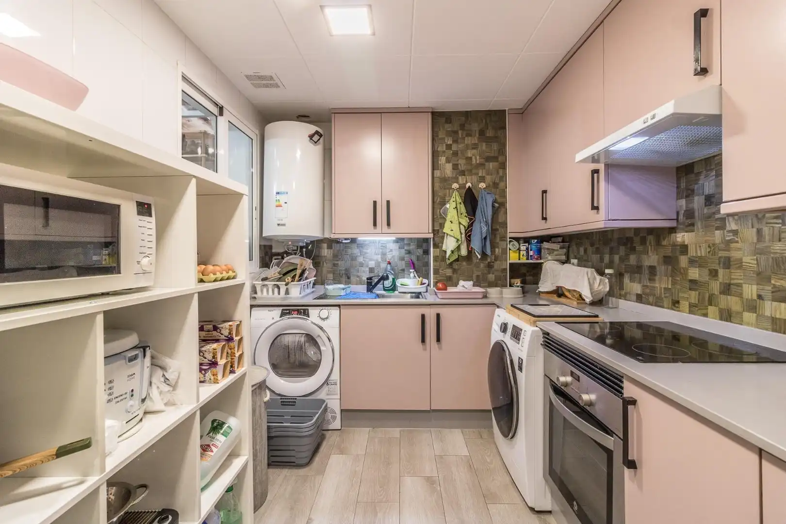 Cocina de Planta baja en venta en L'Alcúdia con Aire acondicionado y Terraza