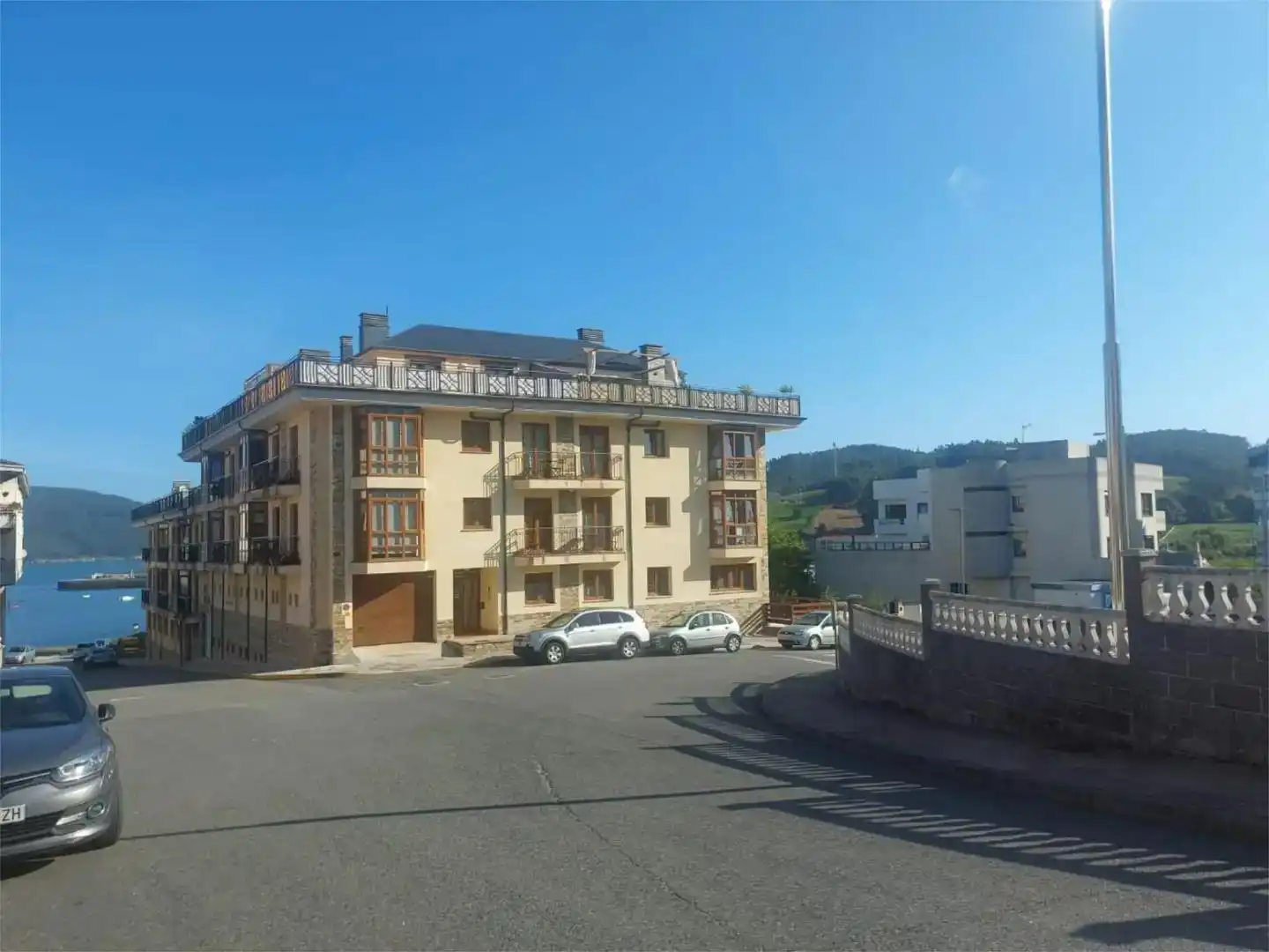 Vista exterior de Piso en venta en O Vicedo  con Calefacción, Jardín privado y Trastero