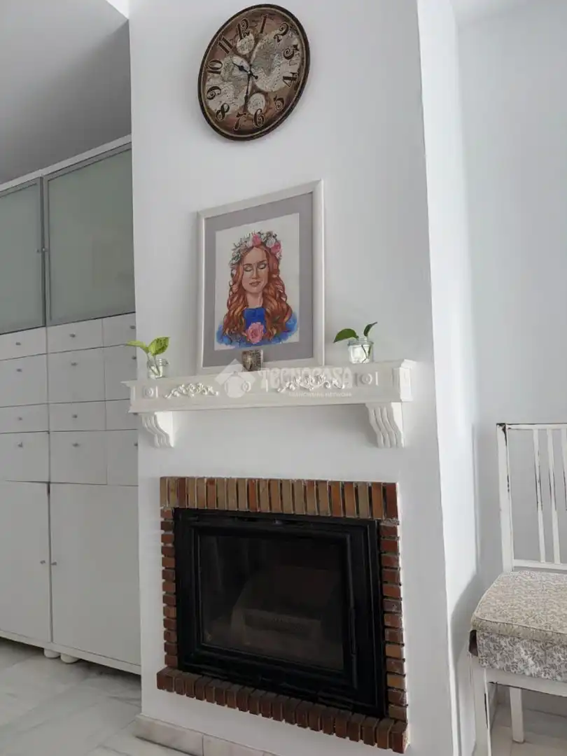Living room of Detached homes for sale in La Algaba  with Air Conditioner, Private garden and Terrace