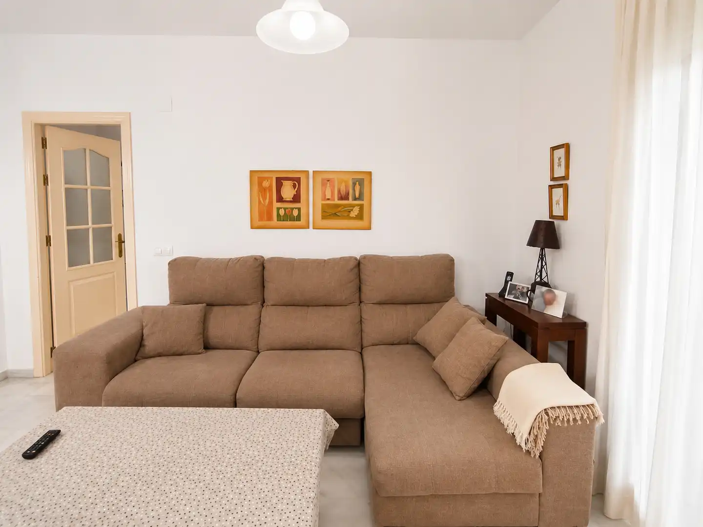 Sala d'estar de Pis en venda en Sevilla amb Aire condicionat i Balcó